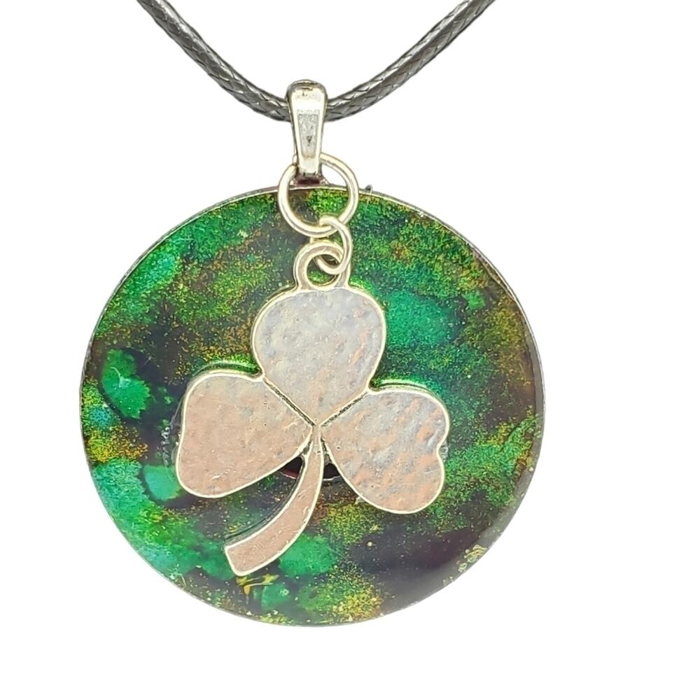Clover Charm Pendant Necklace